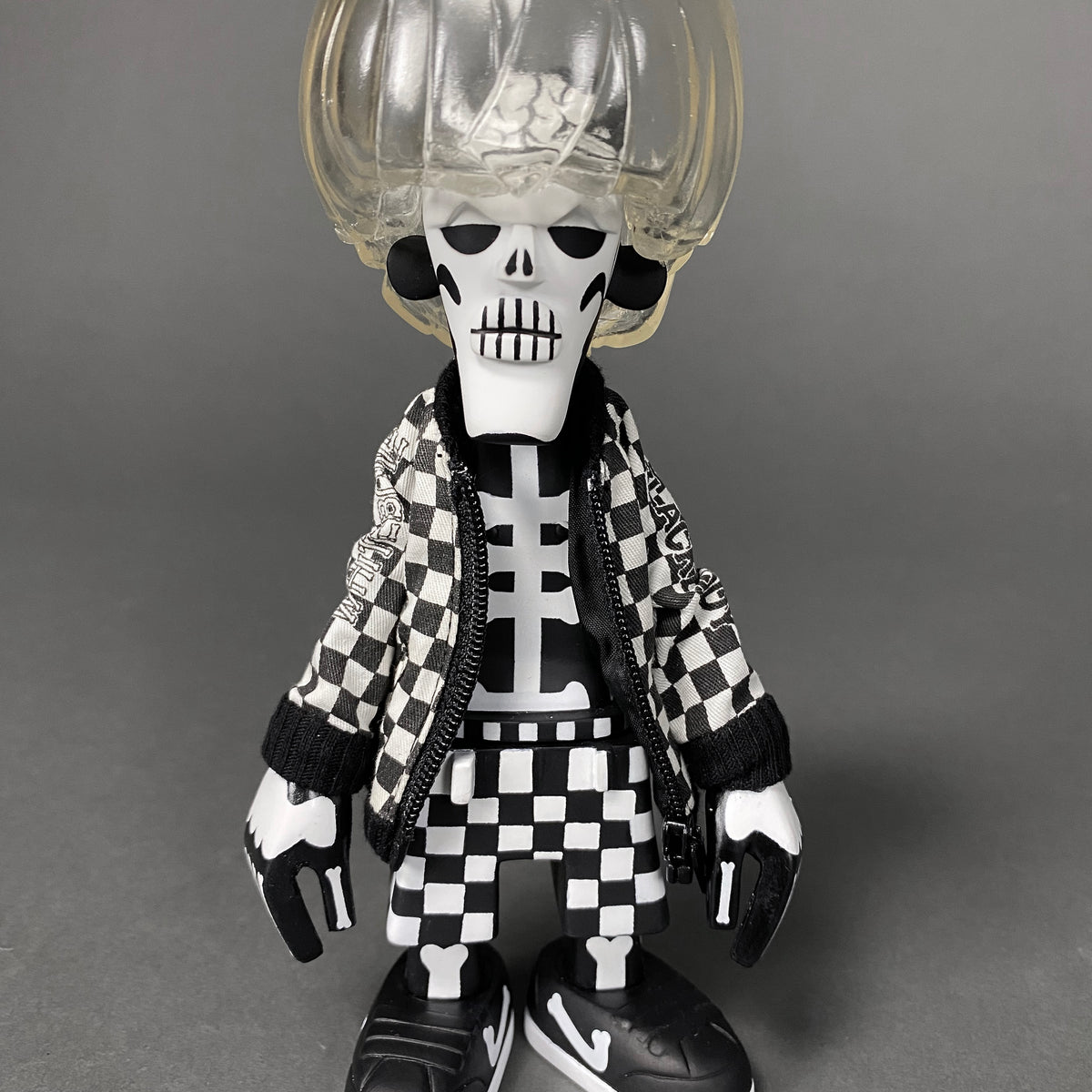 Black body white bone 2006 Designer Toy by Michael lau– Vintage